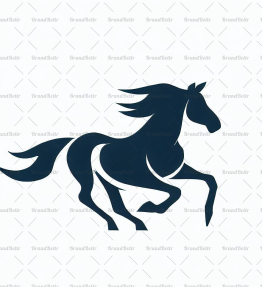 Galoppierendes Pferd